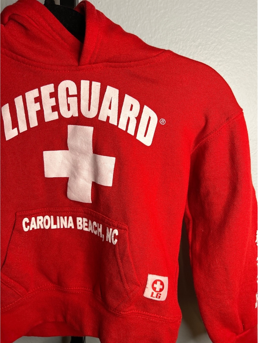 Lifeguard Red Hooded Sweatshirt for Kids XS (4/5)